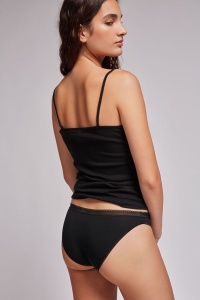 Maiou clasic din modal cu bretele reglabile, Gisela 1/0121 - Img 4