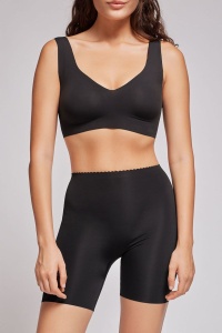 Pantaloni modelatori din microfibră cu talie inalta, Gisela 1/0213