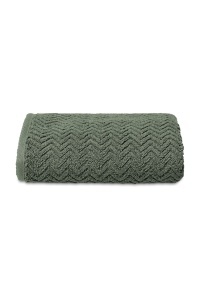 Prosop baie din 100% bumbac premium, model Zig-Zag, 550g/m2, 50x100cm, Esli