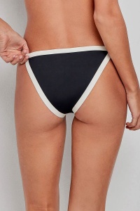 Slip bikini bicolor, cu margini contrastante, Gisela 2/30185 - Img 4