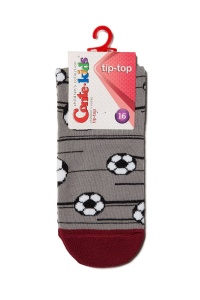 Șosete copii cu model mingi de fotbal, Conte Kids Tip-Top 396 - Img 4