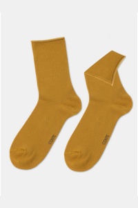 Șosete damă din bumbac fără elastic, Conte Elegant Comfort 000 - Img 10