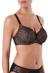Sutien cu cupa moale cu dantelă, Conte Elegant Voile RB6088 - Img 4