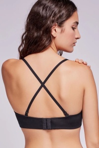 Sutien cu cupe detașabile și arcuri, material jacquard, Gisela 1/0357 (box) - Img 5
