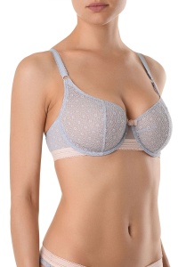 Sutien cu model dantelat, arcuri și cupe moi, Conte Elegant Arabesque TB6058