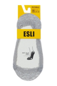 Tălpici damă ”invizibili” cu model dantelat din poliamidă, Esli IS002 - Img 18