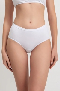 Chiloți bikini, din bumbac premium, Conte Comfort LB 5573 Alb fata