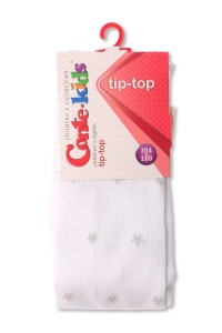 Ciorapi bumbac cu model steluțe din lurex, Tip-Top 546 - Img 4