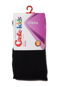 Ciorapi subțiri din bumbac cu model zig-zag, Conte Kids Class 192 - Img 5