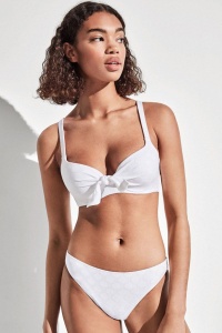 Costum baie din 2 piese, material structurat cu buline, Gisela 2/30004 - Img 3