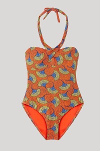 Costum de baie detașabil, cu imprimeu tribal, Gisela 2/30242 - Img 5