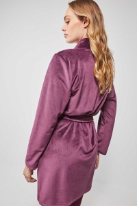 Halat lung din material polar fleece, Gisela 2/20188 - Img 4