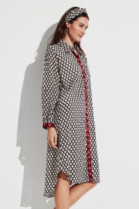 Rochie plajă din bumbac în carouri, Gisela 2/40008 - Img 2