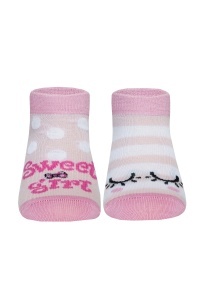 Șosete copii haioase Sweet Girl din bumbac, Funny Legs 284 - Img 3