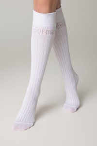 Șosete damă din bumbac, cu print Conte, Conte Classic 006
