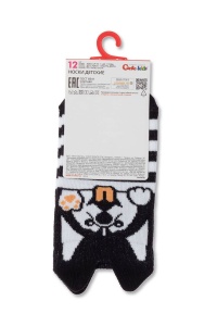 Șosete haioase din bumbac cu model Husky, Conte Kids Tip-Top 554 - Img 3