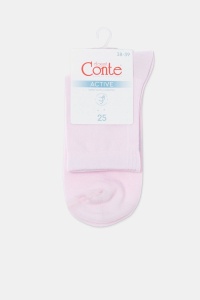 Șosete sport damă, din bumbac cu striații pe spate, Conte Elegant Active 599 - Img 9