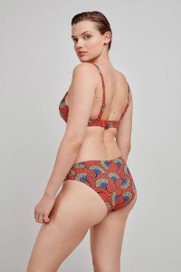 Sutien baie cu imprimeu tribal, Gisela 2/30243 - Img 3