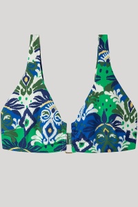 Sutien baie full-cup, cu burete detașabil și fără arcuri, imprimeu tribal, Gisela 2/30229 - Img 5