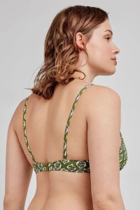 Sutien baie push-up cu imprimeu Paisley, Gisela 2/30203 - Img 4