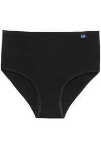 Chiloți basic cu talie înaltă, din bumbac elastic, Snelly E396 - Img 3