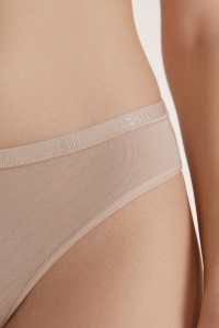 Chiloți bikini, din bumbac premium, Conte Comfort LB 5571 piele detalii margine