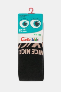 Ciorapi copii, flaușați, din bumbac, cu model "Nice", Conte Kids Sof-Tiki 664 - Img 10