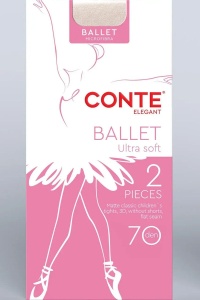 Ciorapi eleganți pentru copii, Conte Ballet 70 Den (2 perechi) - Img 30