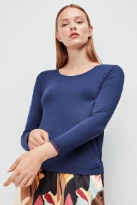 Maiou cu mânecă lungă, din modal, Gisela 2/10029 - Img 2