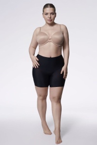 Pantaloni modelatori cu talie înaltă, Julimex Shorts 574 - Img 4
