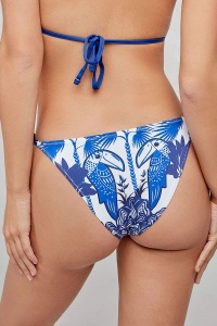 Slip de baie bikini cu imprimeu tucan, Gisela 2/30208 - Img 3
