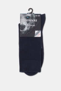 Șosete bărbați din bumbac, DiWaRi 3D Socks 000 - Img 10