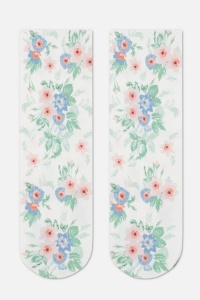 Șosete haioase cu model floral acurelă, Conte Fantasy 22C-55CP - Img 4