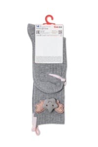 Șosete haioase pentru copii cu Elefant decorativ, Conte kids Tip-Top 574 - Img 3