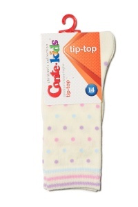 Șosete lungi 3/4 copii cu buline, Tip-Top 035
