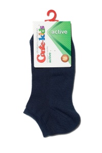 Șosete sport scurte (anclets) pentru copii, din bumbac, Conte Kids Active 484 - Img 20