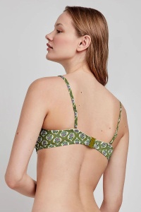 Sutien baie tip bandeau, cu imprimeu Paisley, Gisela 2/30202 - Img 4