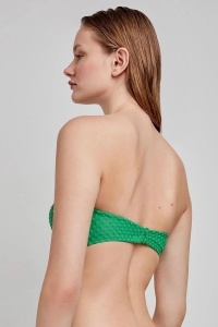 Sutien baie tip bandeau, din material cu microbuline, Gisela 2/30233 - Img 5