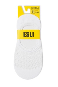 Tălpici damă ”invizibili” cu model și inserții plasă, Esli IS007 - Img 15