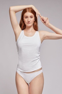Chilot basic cu talie joasa din bumbac organic EKO, Gisela 1/0223
