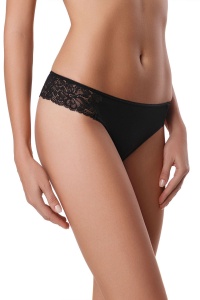 Chilot damă cu bumbac și dantelă, model tanga, Conte Sensuelle RP6020 - Img 2