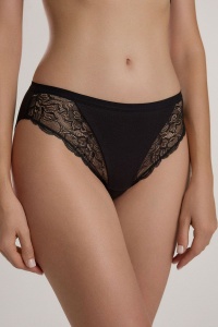 Chiloti slip din bumbac cu talie inalta, Conte Comfort Plus RP3113