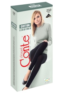 Colanți groși din bumbac, Cotton Leggins 250