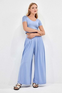 Pantaloni lungi în stil palazzo, Gisela 2/70021