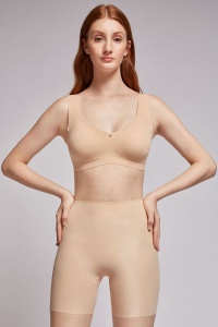 Pantaloni modelatori din microfibră cu talie inalta, Gisela 1/0213 - Img 2