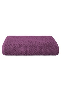 Prosop baie din 100% bumbac premium, model Zig-Zag, 550g/m2, 70x140cm, Esli