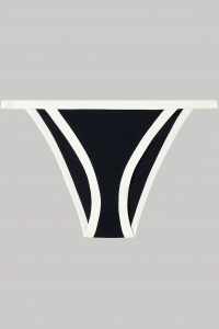 Slip bikini bicolor, cu margini contrastante, Gisela 2/30185 - Img 5