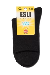 Șosete damă clasice din bumbac, Esli 000 - Img 12