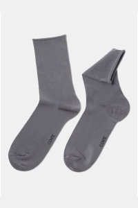 Șosete damă din bumbac fără elastic, Conte Elegant Comfort 000 - Img 11