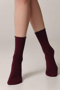 Șosete damă din bumbac fără elastic, Conte Elegant Comfort 000 - Img 13